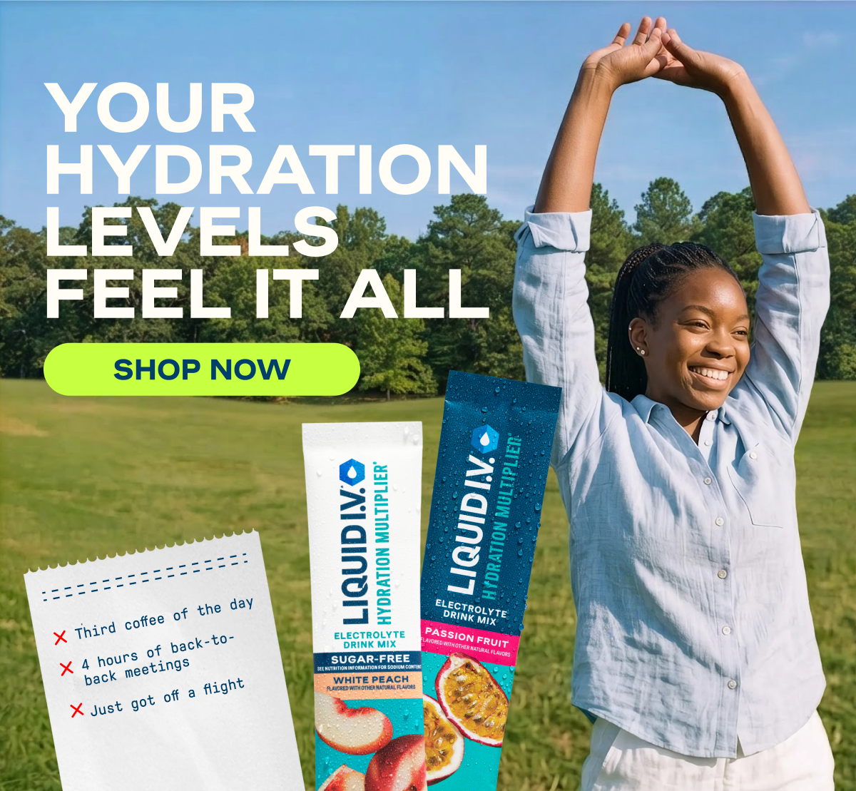 Your Hydration Levels Feel it All