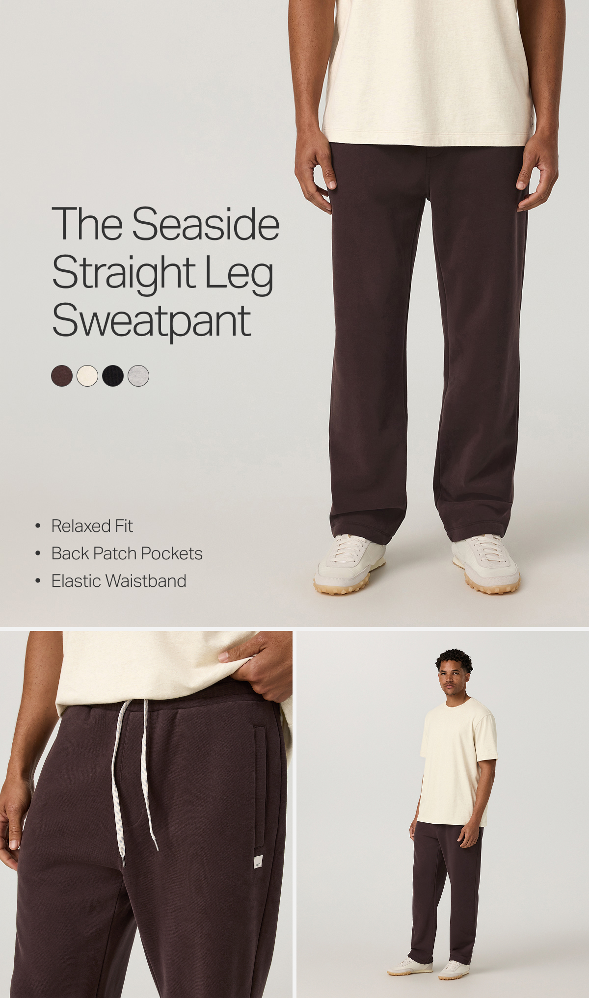 The Seaside Straight Leg Sweatpant