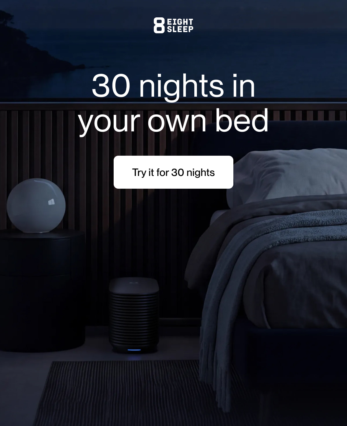 30 nights in  your own bed