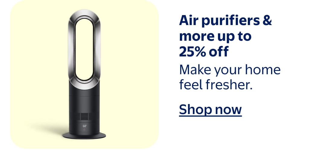 Air purifiers & more up to 25% off