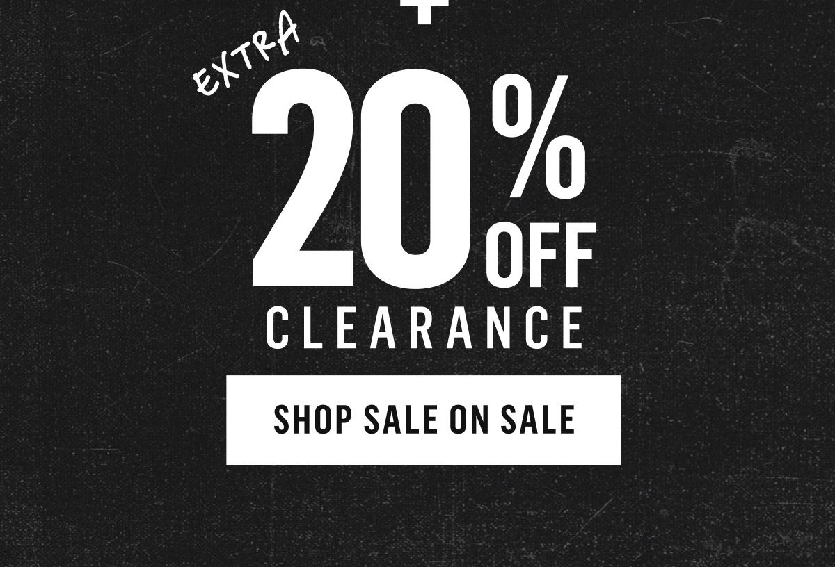Plus Extra 20% Off Clearance. Shop Sale On Sale!