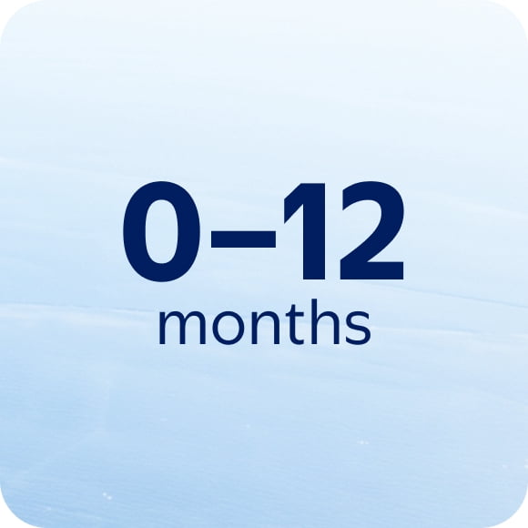  0&ndash;12 months