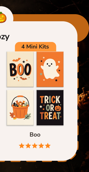 Boo | 4 Mini Kits