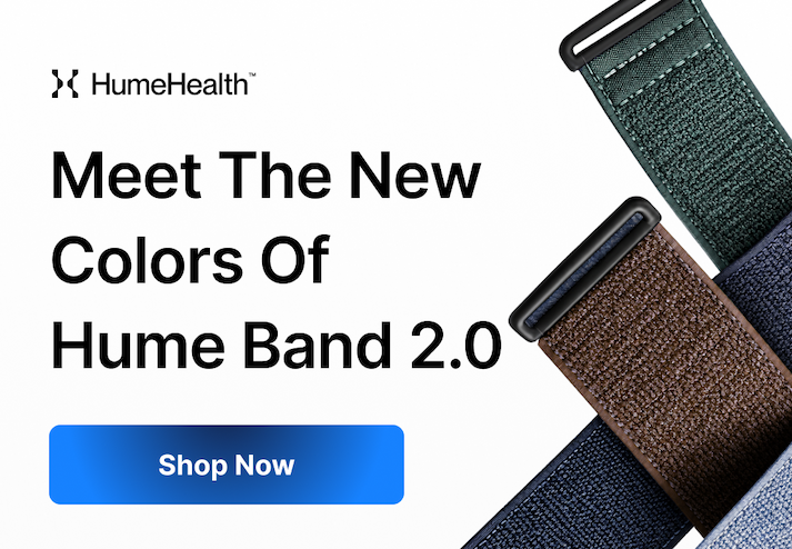 Hume Band 2.0 now comes in new strap colors, so you can wear it your way.