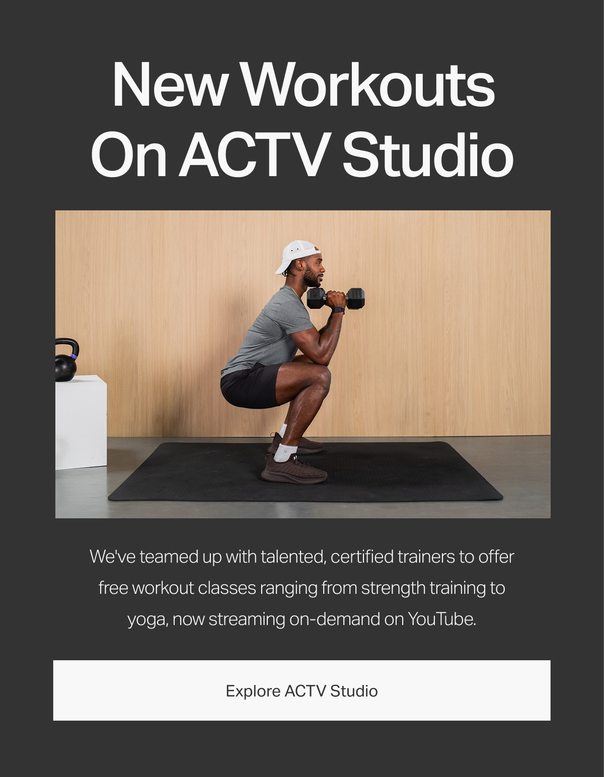 New Workouts On ACTV Studio