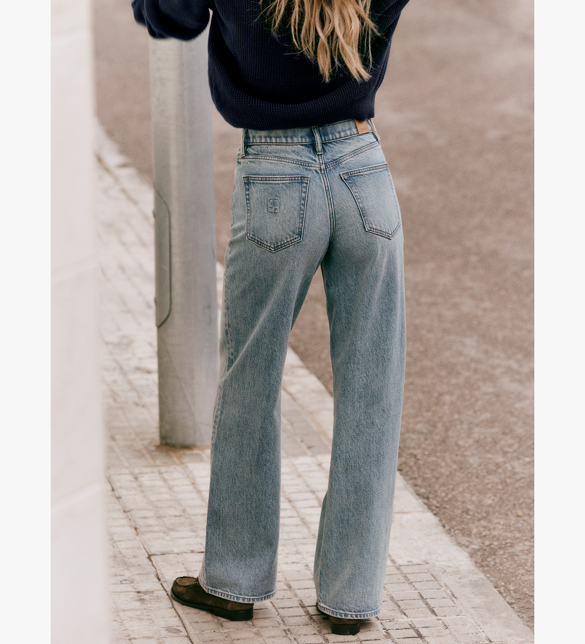 The Vuori Vintage Wideleg Jean