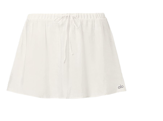 Semi Sheer Golden Hour Tennis Skirt