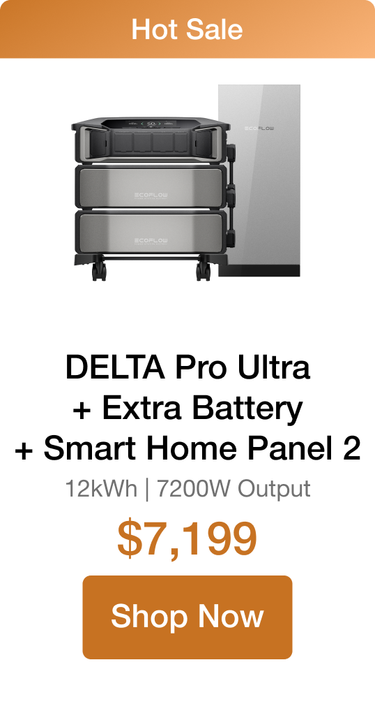 DELTA Pro Ultra + Extra Battery + Smart Home Panel 2