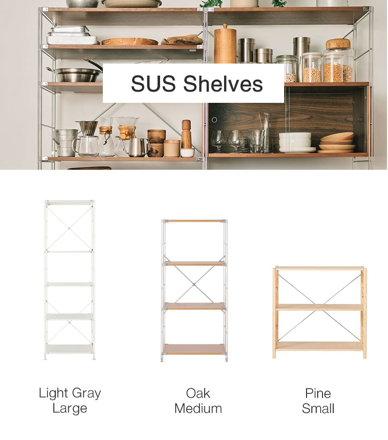 Shop SUS Shelves
