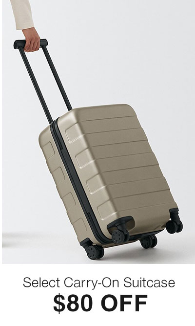 Shop $80 Off Select Carry-On Suitcase