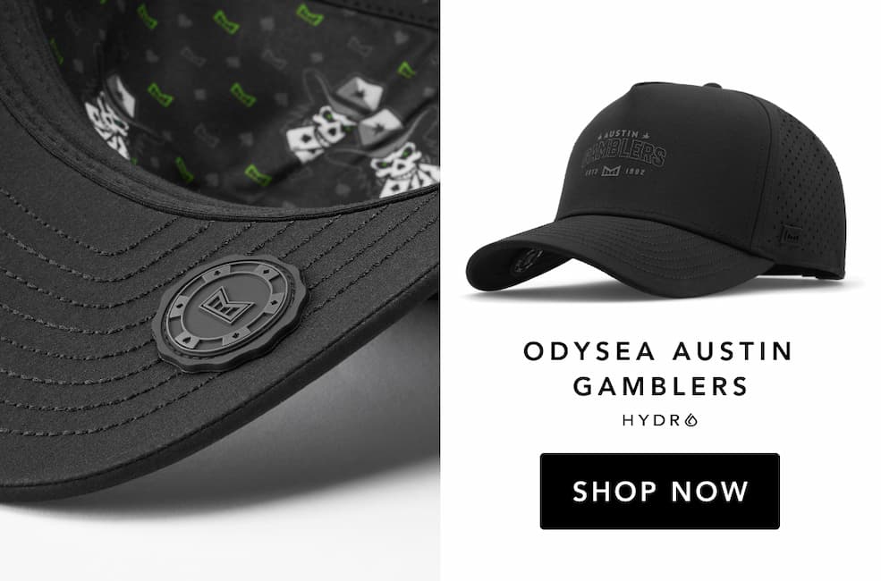 Odysea Austin Gamblers HYDRO in Black