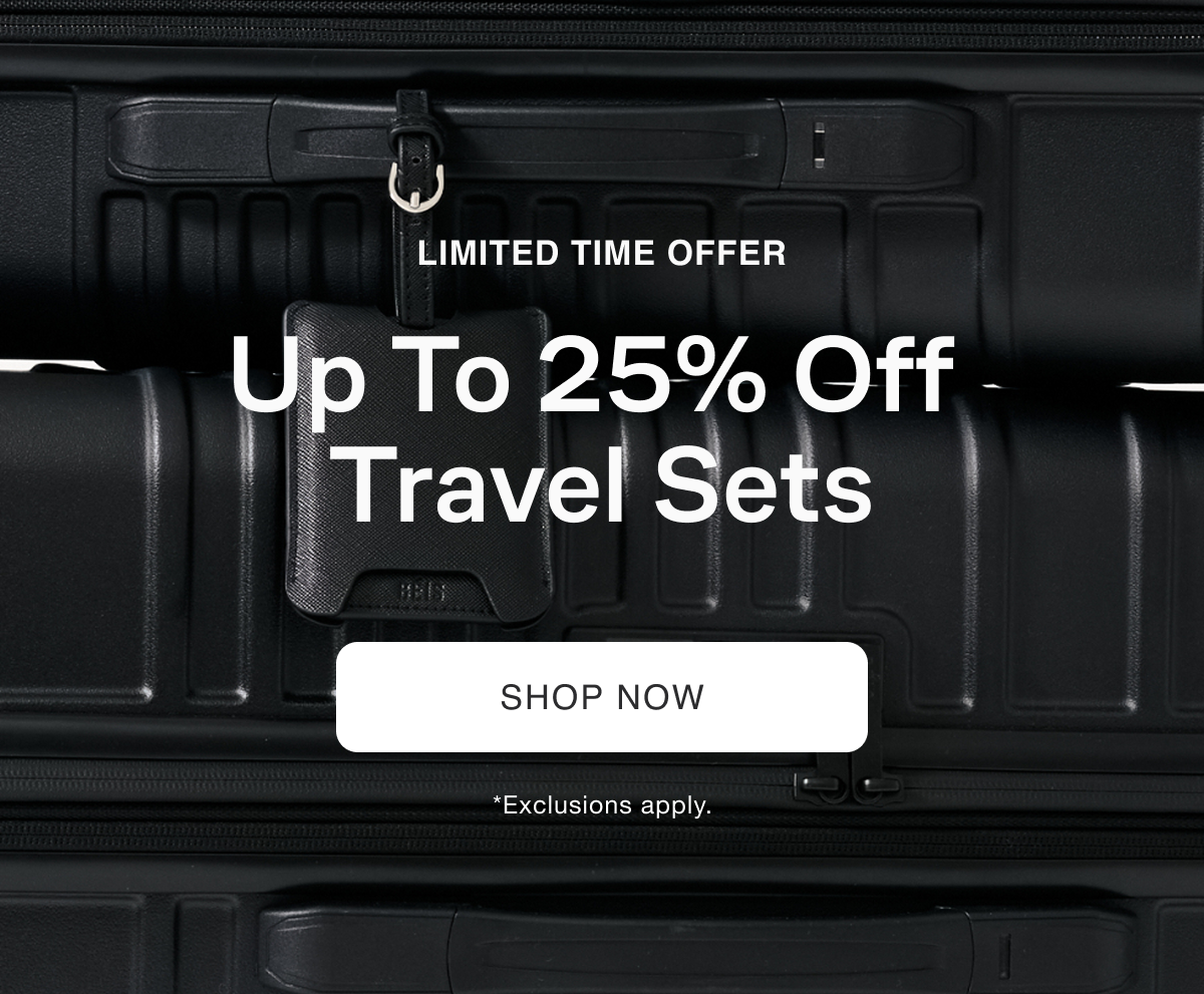 Now Up to 25% off Travel Sets