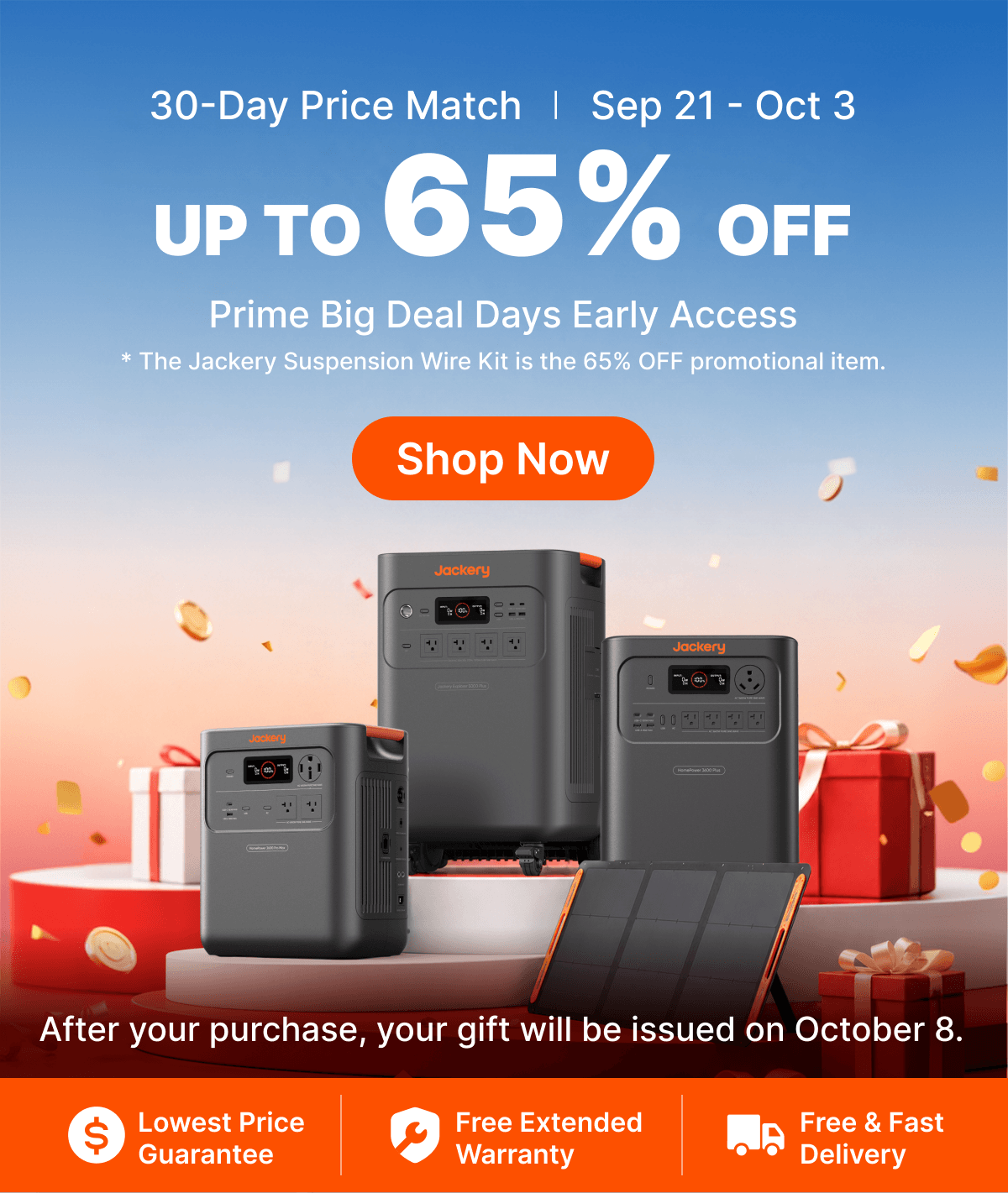 30-Day Price Match  Sep 21 - Oct 3 UP To 65% off Prime Big Deal Days Early Access