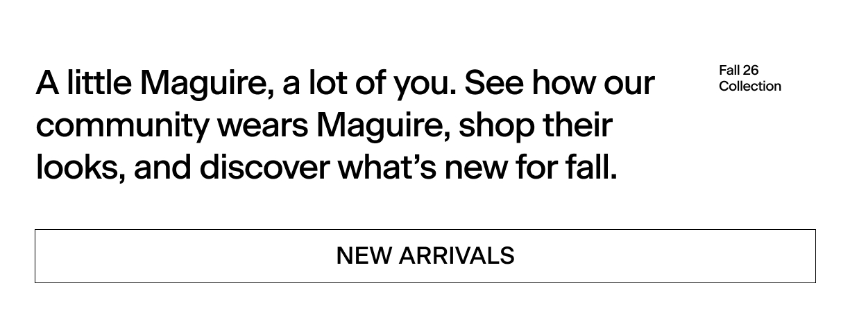 NEW ARRIVALS