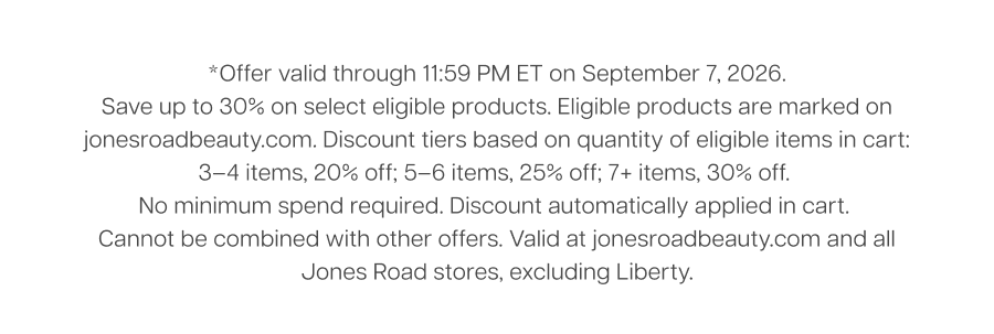 Offer valid through 11:59 PM ET on September 7, 2026