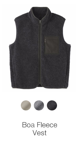 Boa Fleece Vest