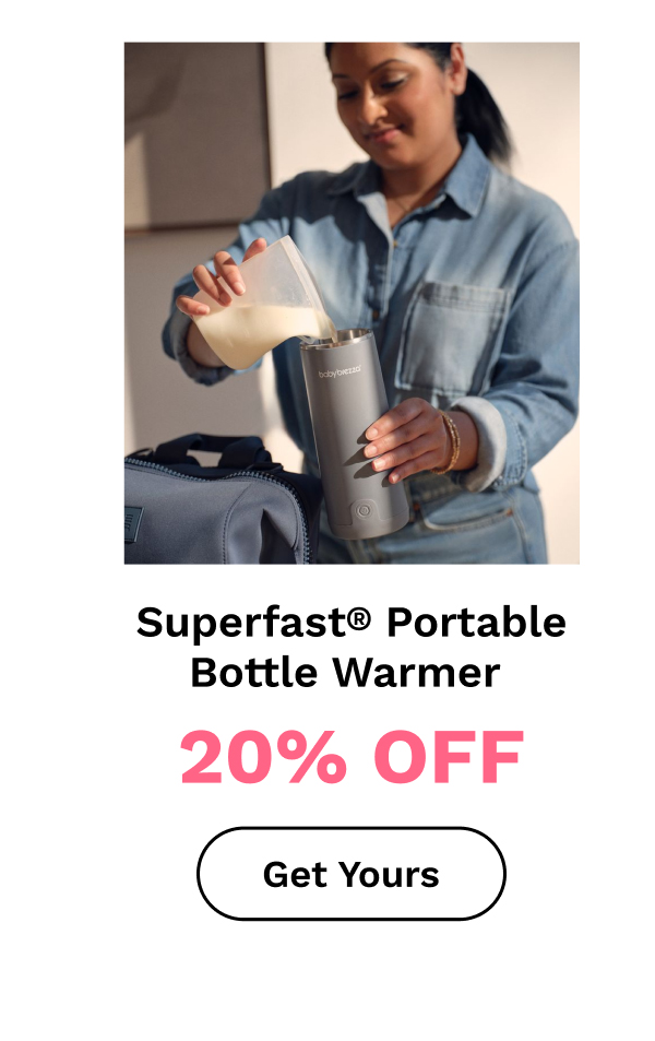 Superfast&reg; Portable Bottle Warmer 20% OFF | Get Yours