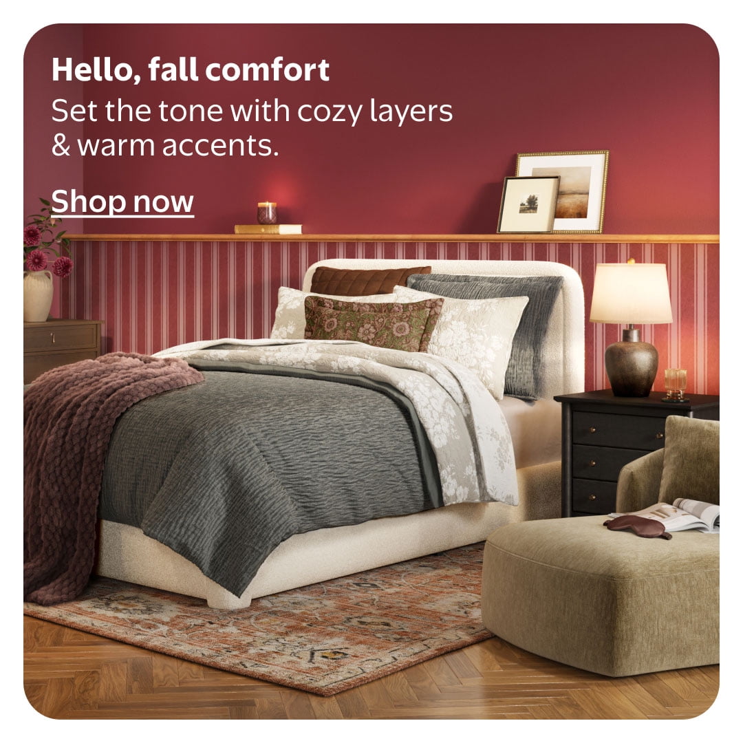 Hello, fall comfort
