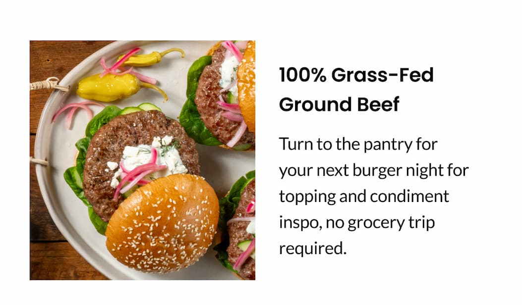 100% Grass-Fed Ground Beef