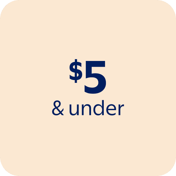 $5 & under