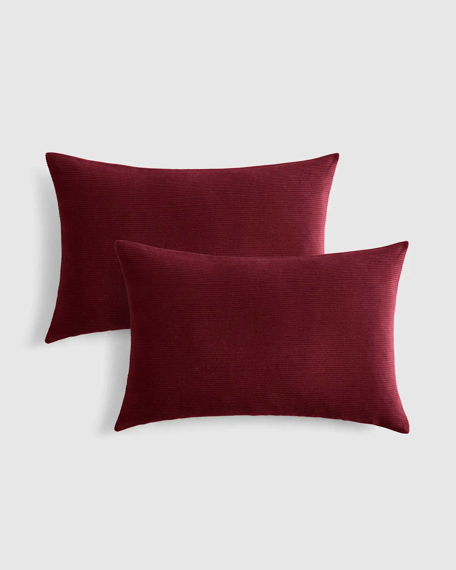 Corduroy Cotton Velvet Pillow Cover (Set of 2)