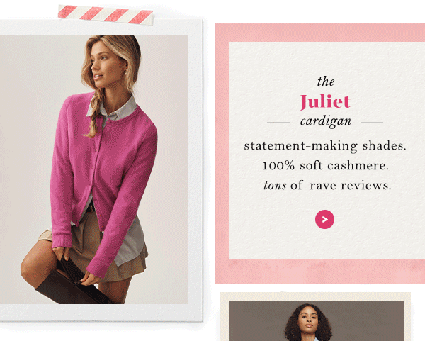 the juliet cardigan