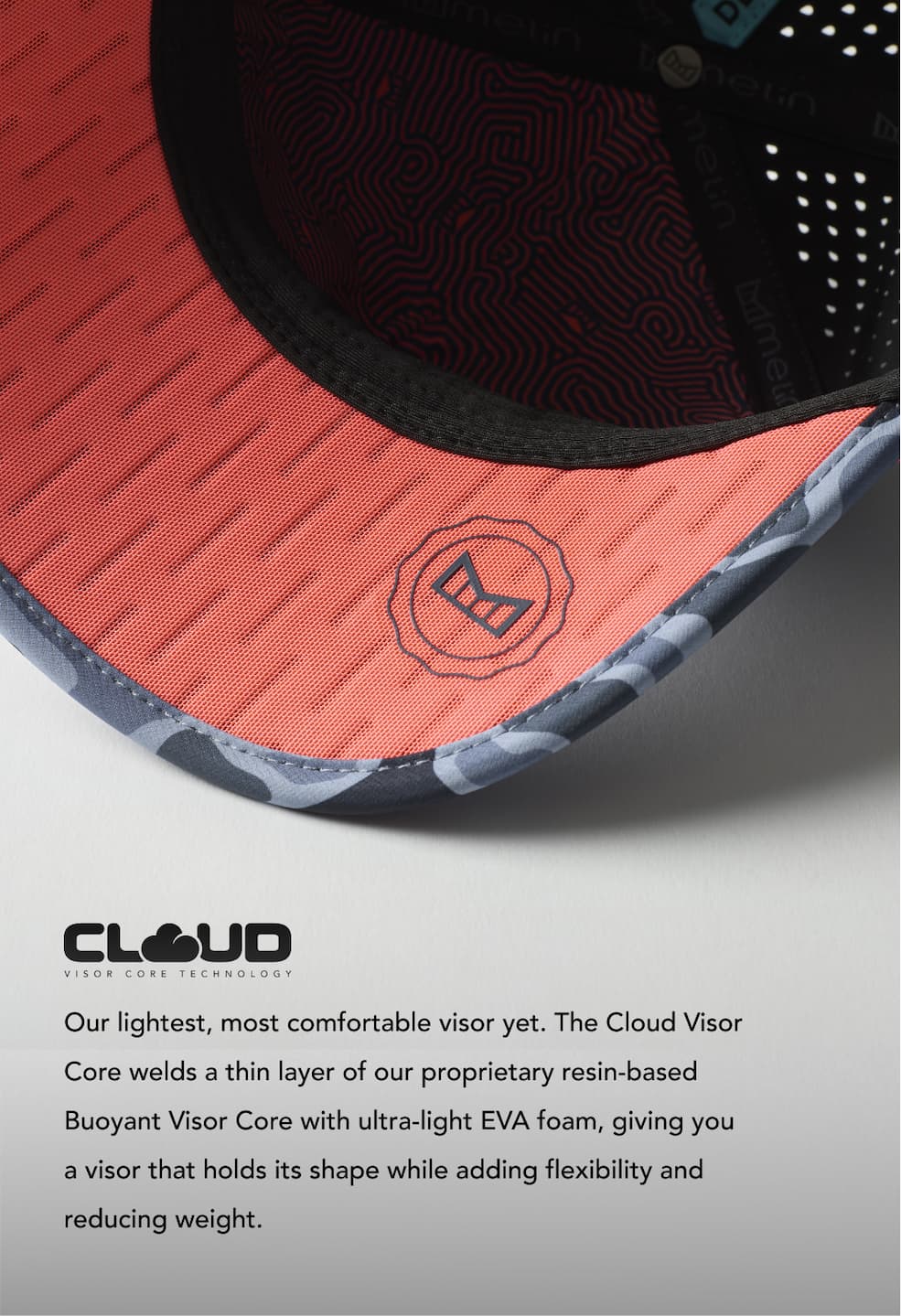 The Streamline Collection Features Our Cloud Visor Core