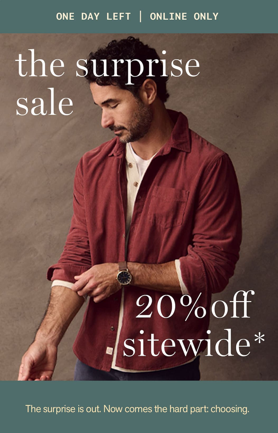 This Weekend Only. Ends Sunday.