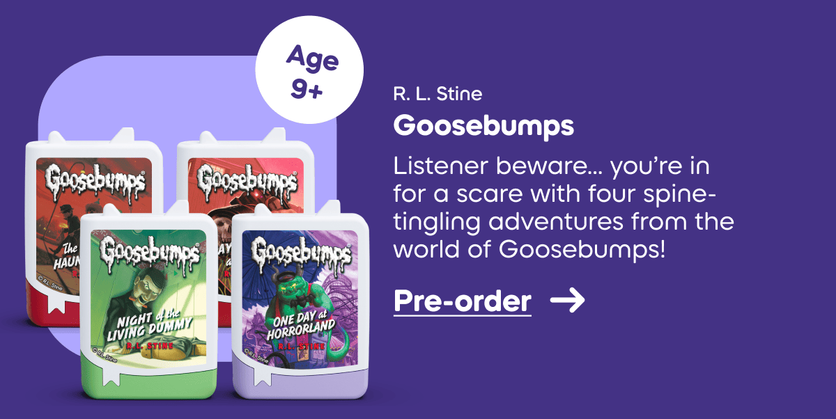 Pre-order Goosebumps