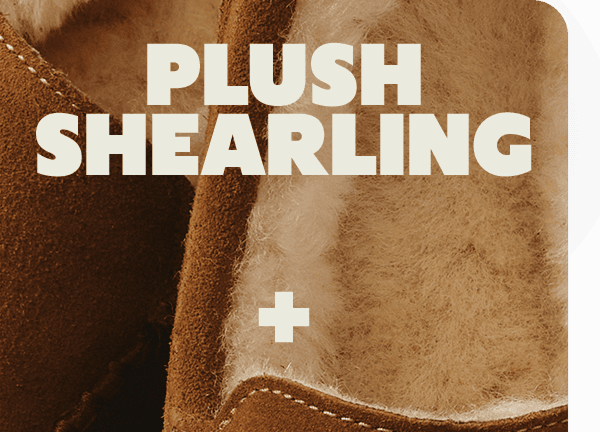 PLUSH SHEARLING