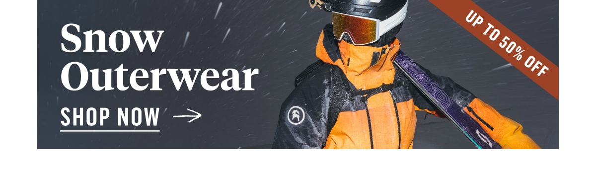 Snow Outerwear. Up To 50% Off. Shop Now!