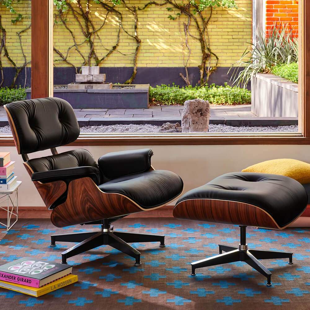 View Eames Lounge Chair and Ottoman