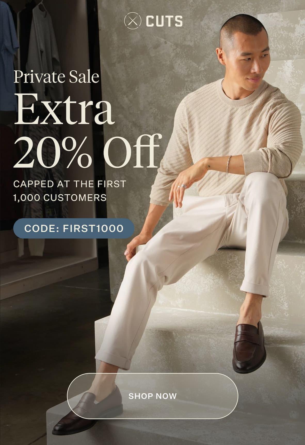 Private Sale &mdash; Code FIRST1000 &mdash; Extra 20% Off For The First 1,000 Customers &mdash; Shop Now