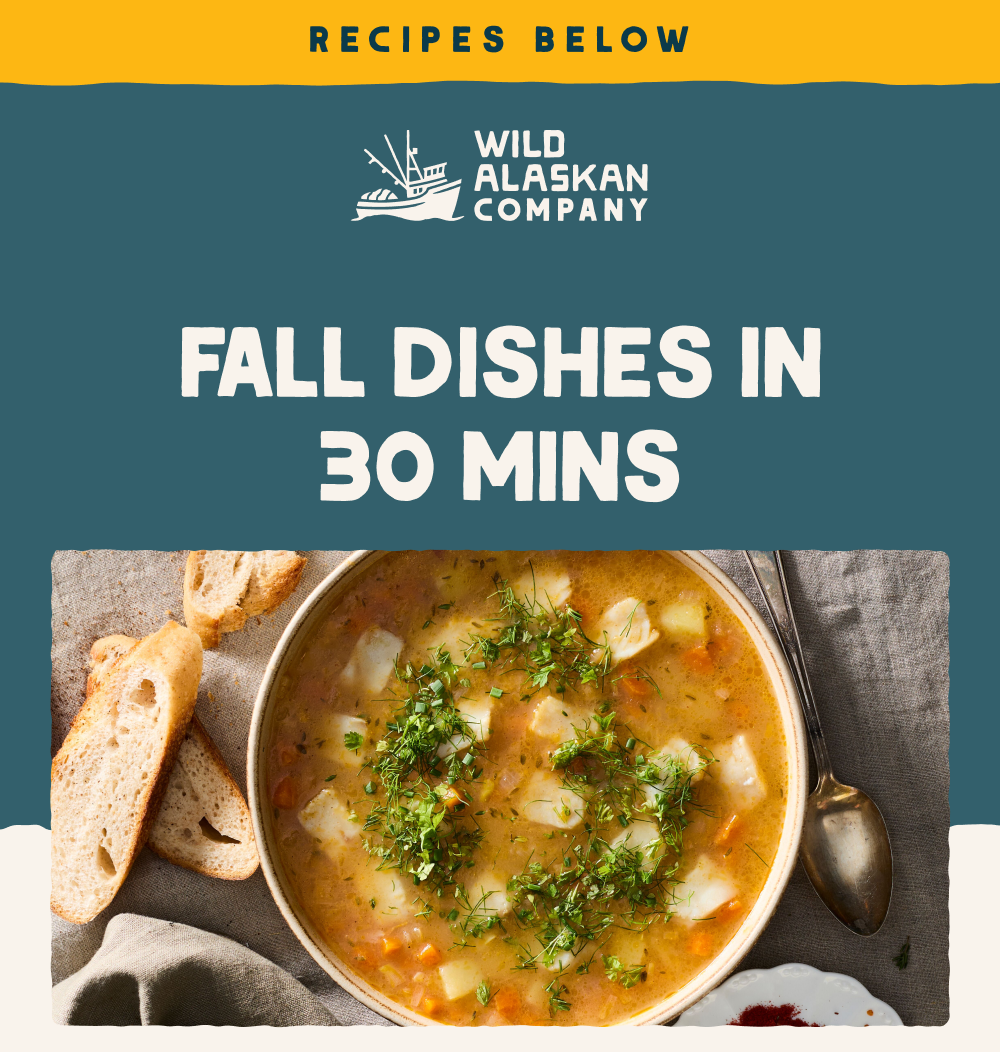 Fall Dishes in 30 Minutes