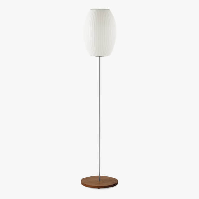 View Nelson Cigar Lotus Floor Lamp