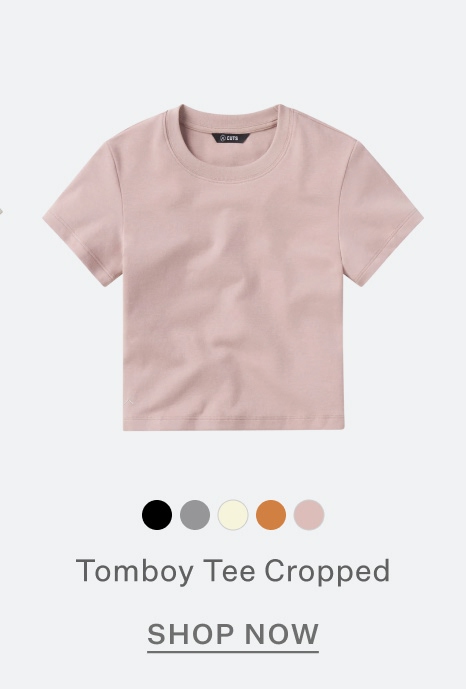 Tomboy Tee Cropped