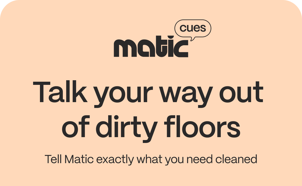 Talk your way our of dirty floors! 