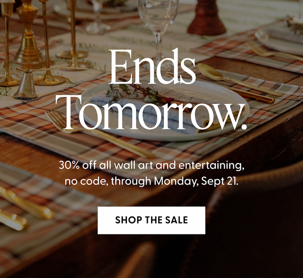 Ends Tomorrow.