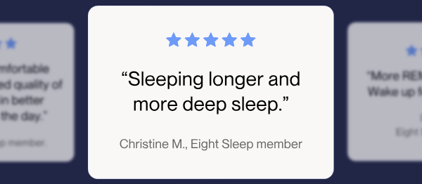 Sleeping longer and more deep sleep