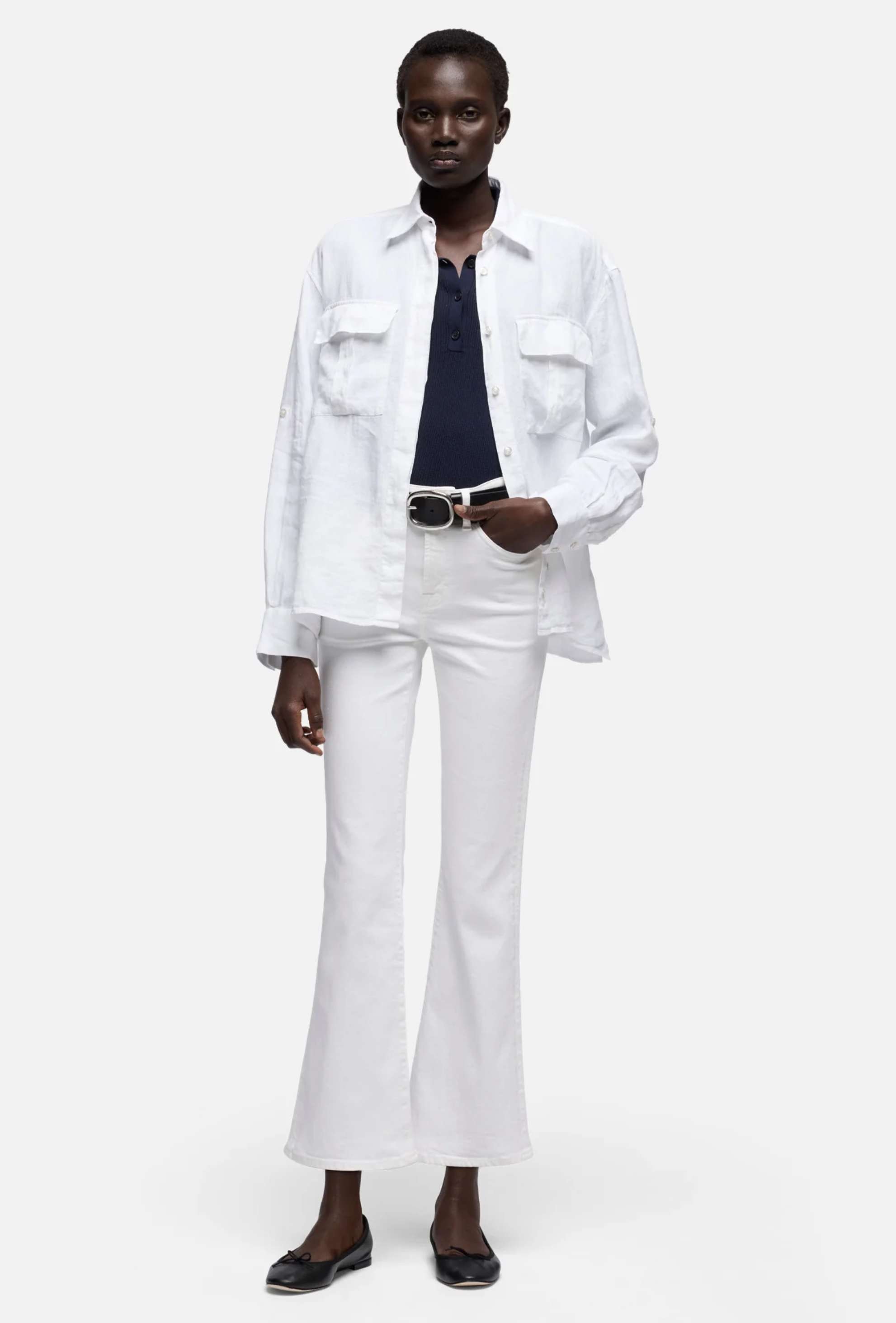 Shop White Denim