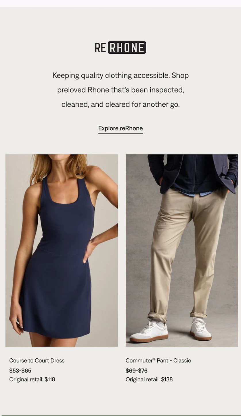 reRhone: Shop resale