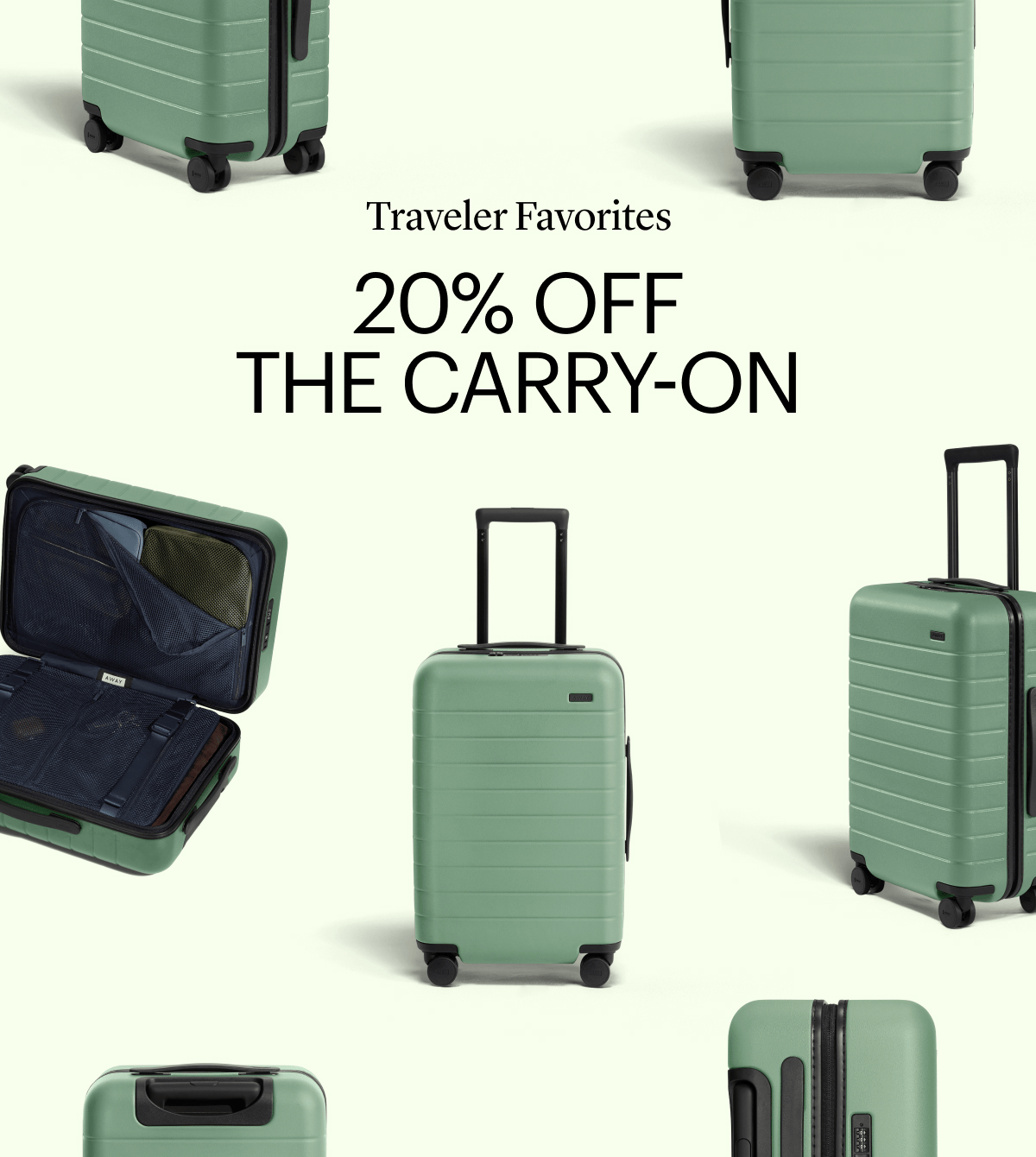 Traveler Favorites | 20% OFF