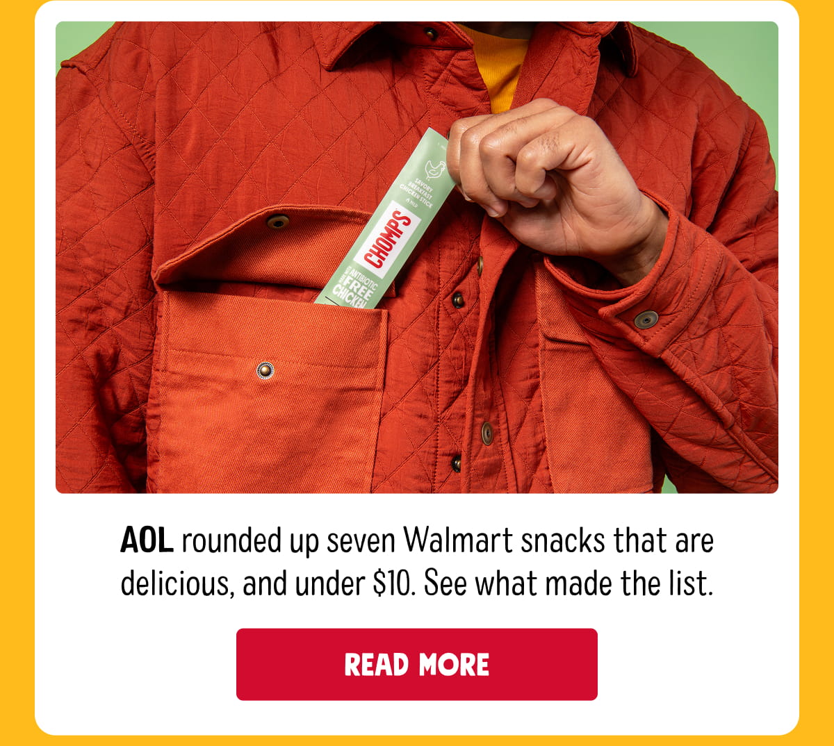 AOL rounded up seven Walmart snacks that are delicious, and under $10. See what made the list. Read More