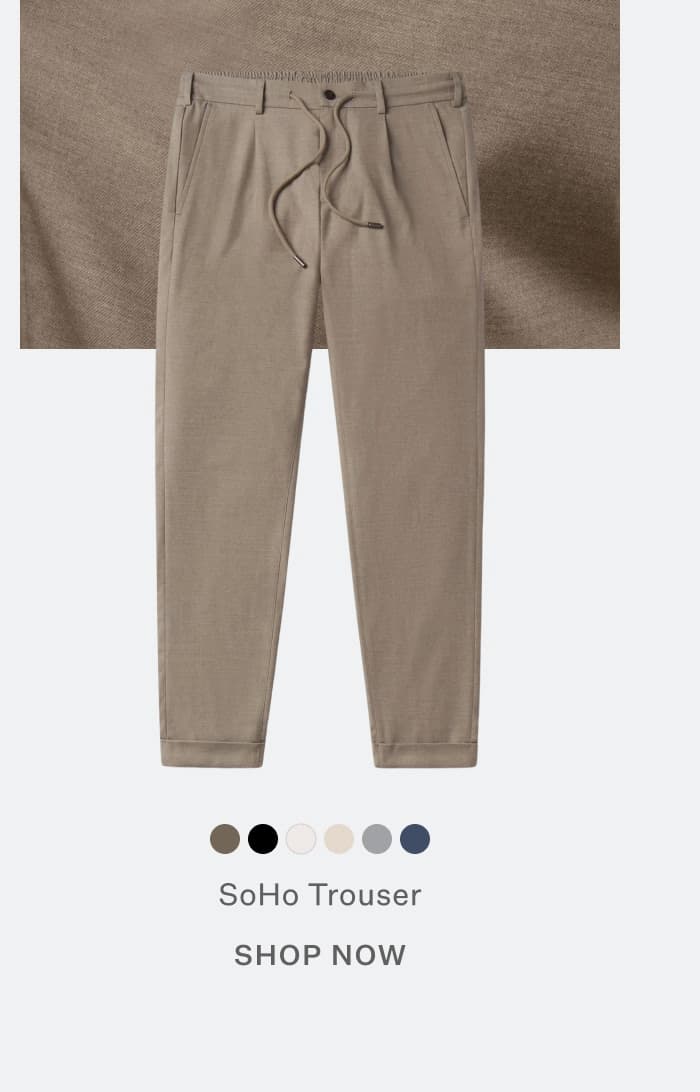 SoHo Trouser - Heather Tobacco