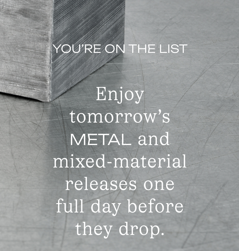 You're on the list