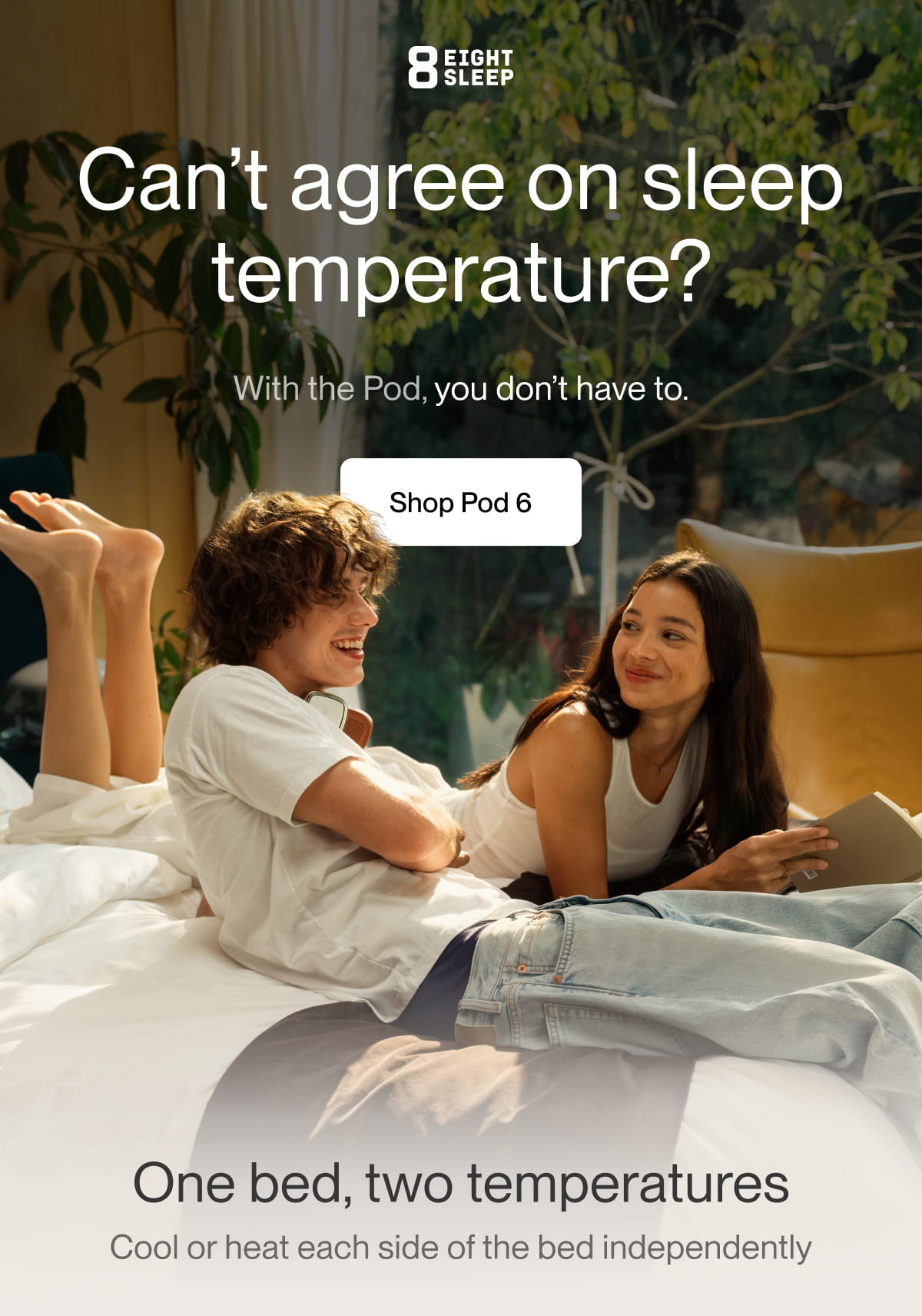 Can&rsquo;t agree on sleep temperature?