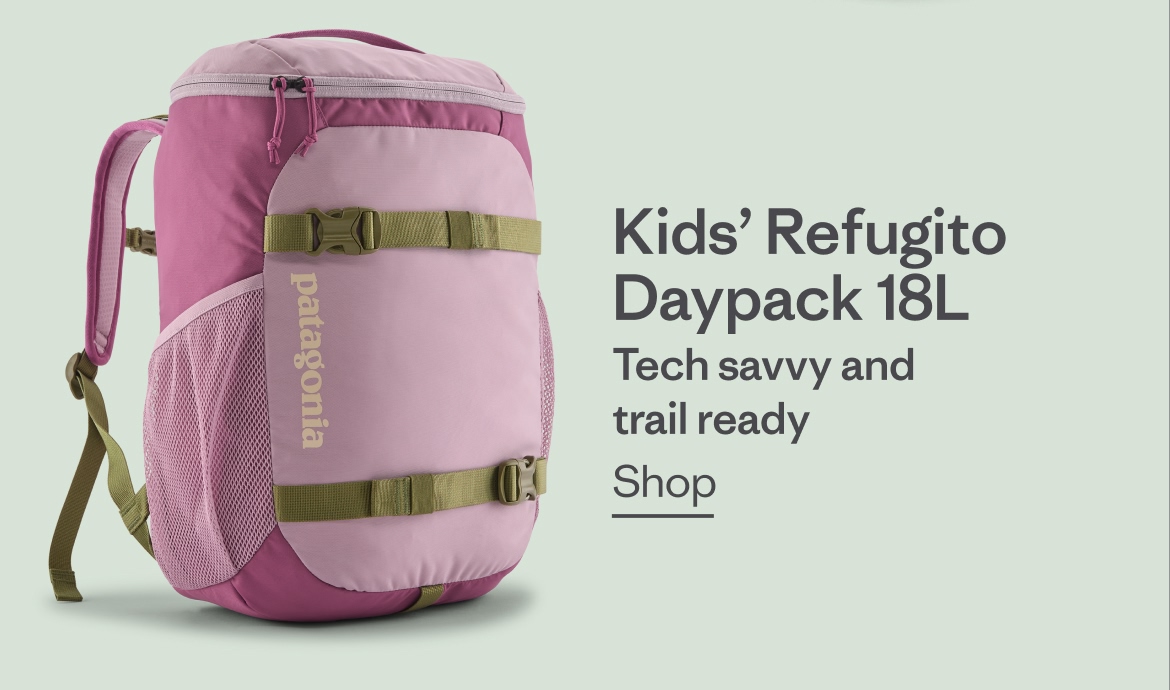 Kids&rsquo; Refugito Daypack 18 liter. Tech savvy and trail ready.