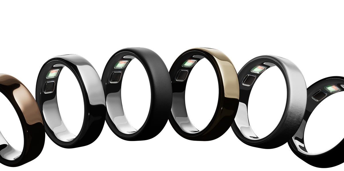 All 6 styles of Oura Ring 5 