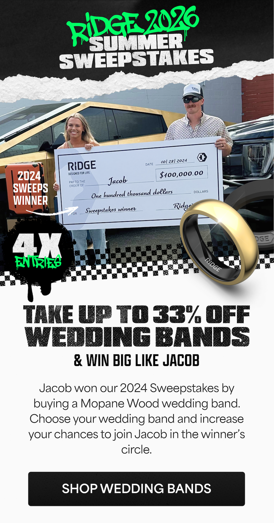 Take Up to 33% OFF Wedding Bands