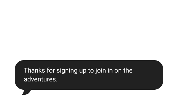 Jeep. Thanks for signing up to join in on the adventures.